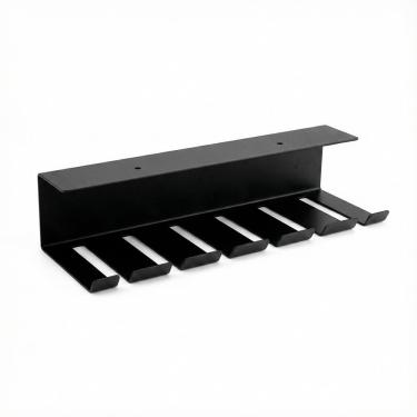 Imagem de Suporte Organização Cabos Fios Elite Preto Fosco 0755