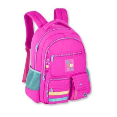 Imagem de Mochila Costas Luluca Bolsa Escolar Feminina Colorida Premium-Feminino
