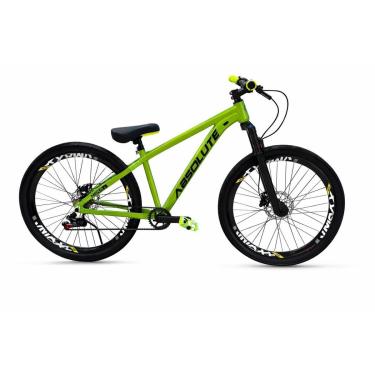 Imagem de Bicicleta Absolute Nero 5 Bicicleta Manobras Grau Pneu Balão Flame Aro 26-Unissex