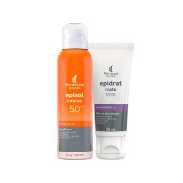 Imagem de Kit Facial Mantecorp - Protetor Solar Fps 50 200 ml e Hidratante