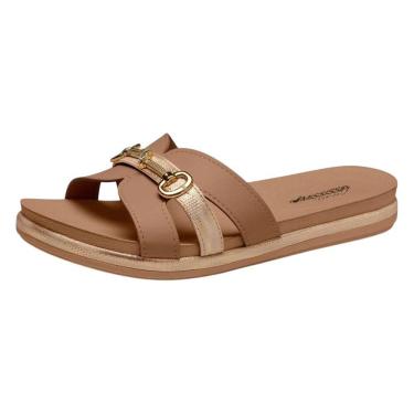 Imagem de Chinelo Feminino Flatform Facil Calce Confortavel Mississipi