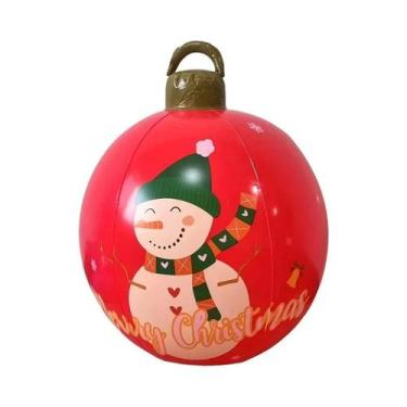 Imagem de Bola Inflável Grande Decorada Para O Natal Ao Ar Livre, Decorações De 