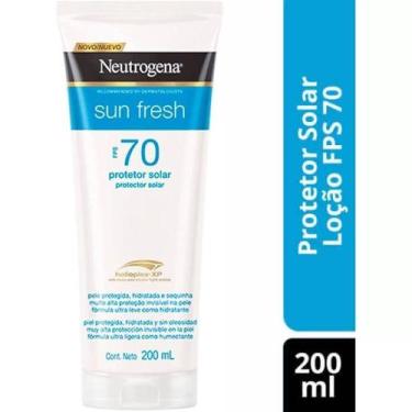 Imagem de Protetor Solar Neutrogena Sun Fresh Fps70 200ml