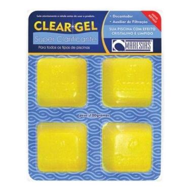 Imagem de Clarificante De Piscina Gel Clear Maresia 60g Para Água Limpa - Msc So