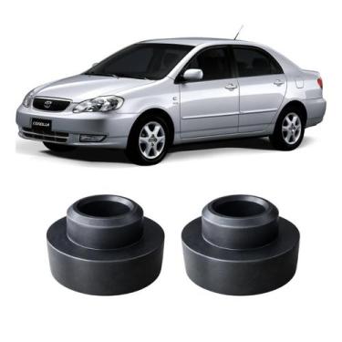Imagem de Par Calço De Mola Traseira 4cm Toyota Corolla 1998-2003 - Borfix