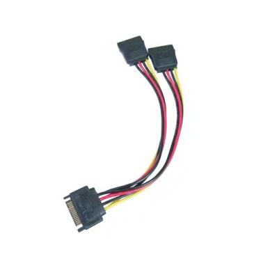 Imagem de Divisor de Energia SATA Duplique suas Conexões - Sem Marca