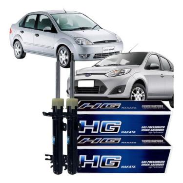 Imagem de Amortecedor Traseiro Esquerdo Direito Ford Fiesta Sedan - NAKATA
