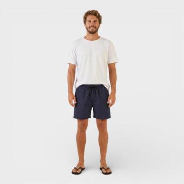 Imagem de Bermuda Masculina Lisa Costa Boy, Azul escuro, P