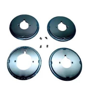 Imagem de Kit Suporte Tampa Inox + Parafuso Inox Fogão Cooktop Fischer