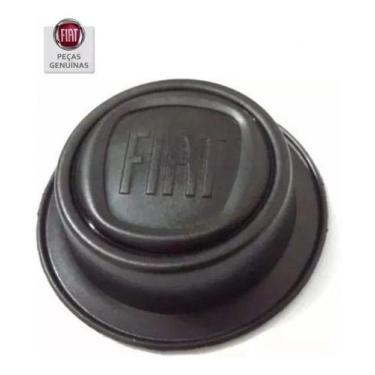 Imagem de Calota Copo Centro Roda fiorino/strada/uno Calotinha - FIATG, Preto