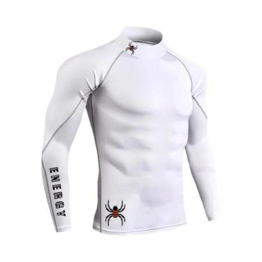 Imagem de Camiseta Masculina de Manga Comprida para Corrida e Academia - Compres