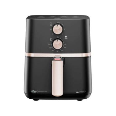 Imagem de Fritadeira Elétrica WAP Air Fryer Family 4l 110V, Preto e Cinza, 110V
