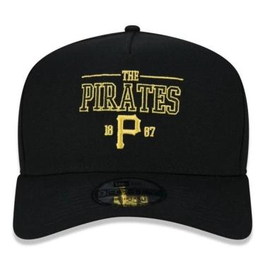 Imagem de BONÉ NEW ERA 940 PITTSBURGH PIRATES COLLEGE PRETO-Masculino