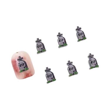 Imagem de Decorações De Unhas De Resina Em Forma De Fantasmas E Abóboras Para Ha