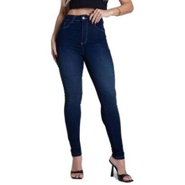 Imagem de Calça Jeans Sawary Push Up - 282900 - Azul  46-Feminino