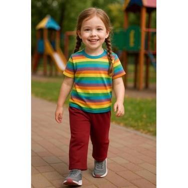 Imagem de Calça Moletom Infantil Flanelada Unissex  Quentinha, Confortável e Mac
