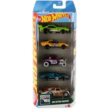 Imagem de Kit 5 carrinhos hot wheels 01806 mattel, Jbj86