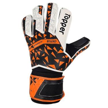 Imagem de Luva de Goleiro Topper Boleiro Pro Punch Laranja Original, Laranja, 10
