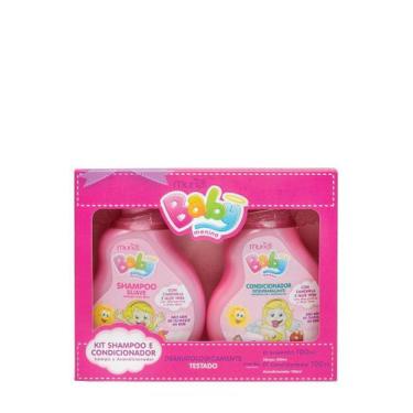 Imagem de Kit muriel baby menina shampoo e condicionador 100ml