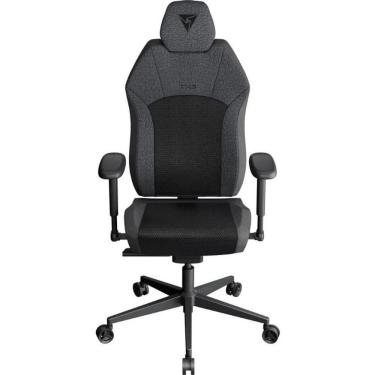 Imagem de Cadeira Gamer Thunderx4 TX3 Solo 360 Mesh com Apoio Lombar Ergonomico e Bracos 3D Preto