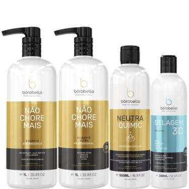 Imagem de Borabella Kit Não Chore 1L + NeutraQuimic + Selagem 350ml