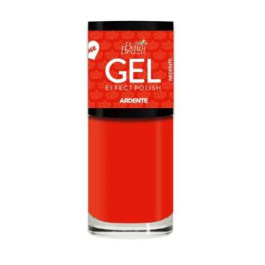 Imagem de Efeito Gel 824 Ardente Esmalte Cremoso 9ml Bella Brazil