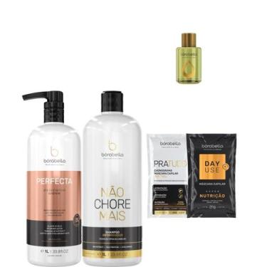 Imagem de Borabella Progressiva Perfecta + Shampoo 1L + Argan + Sachês