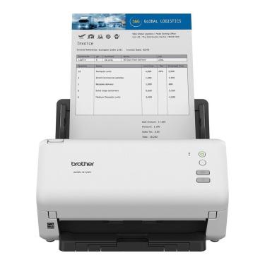 Imagem de Scanner Brother ADS-3100 Duplex 40PPM USB 3.0 Alimentador Automático 60 Folhas Preto