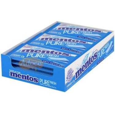 Imagem de Chicle mentos 3 camadas sem açúcar 15unx8,5g perfetti, FRESH MINT