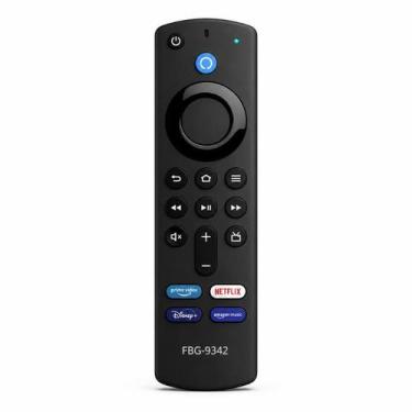 Imagem de Controle Remoto Smart Compatível com Fire Stick TV  Bluetooth e Comand