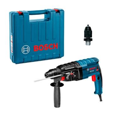 Imagem de Martelete Rompedor GBH 2-24 D 820W com Sistema SDS-plus e Embreagem de Segurança 110V em Maleta Bosch