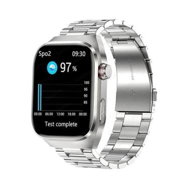 Imagem de Smartwatch 2025: Monitor De ECG, PPG, HRV, Pressão Arterial, Gordura C