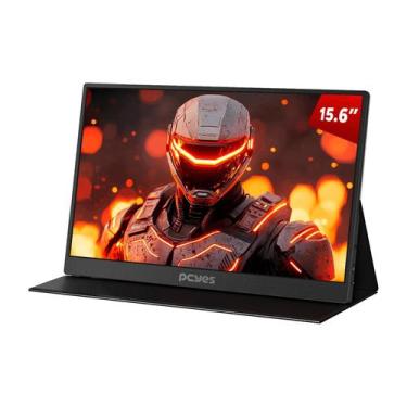 Imagem de Monitor Portatil PCYES Quartzo Q15F 15,6" Flat Fhd IPS 60HZ 5MS Mini H