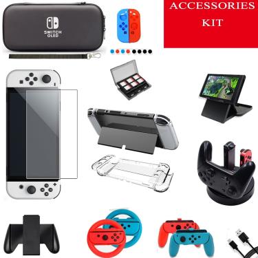 Case Nintendo Switch 4Leader - Carregador Nintendo Switch Oled Base De  Carregamento Para Controle Acessórios Para Nintendo Switch Estação De