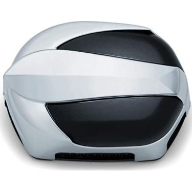 Imagem de Kuryakyn Kit de limpeza de ar/filtro de ar 9270 Signature Series Vantage da John Shope para motocicletas indianas 2014-19, cromado/preto