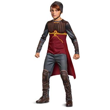 Imagem de Disguise Ron Weasley Quidditch Costume for Kids, Classic Harry Potter Boys Outfit, Children Size Large (10-12) Red, 107609G