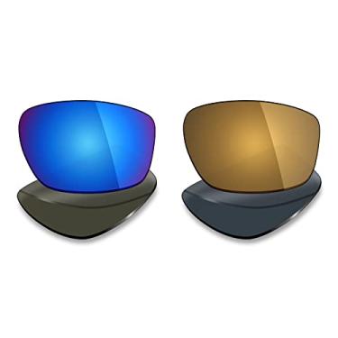 Imagem de 2 pares de lentes polarizadas de reposição da Mryok para óculos de sol Oakley Valve 2014 – Opções