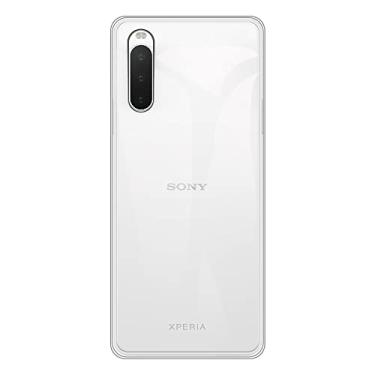 Imagem de Capa para Sony Xperia 10 IV, capa traseira de TPU (poliuretano termoplástico) macio à prova de choque, antiimpressões digitais, capa protetora de corpo inteiro para Sony Xperia 10 IV (transparente)