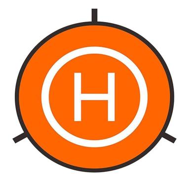 Imagem de Base De Pouso Para Drone De 75Cm Com Efeito Noctilucente