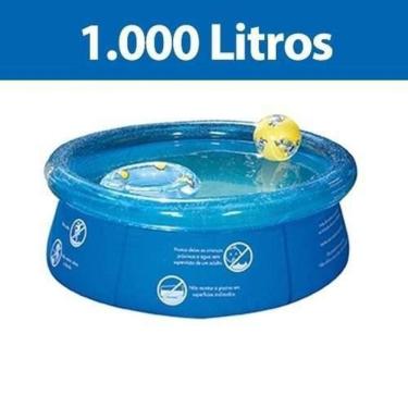 Imagem de Piscina Com Boda Inflável 1000 Litros 168X51Cm Wellmix