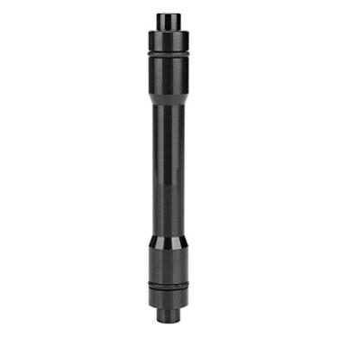 Imagem de Adaptador de espeto,adaptador de cubo de eixo passante de bicicleta de 15 mm para espeto de libera??o r¨¢pida de 9 mm para roda dianteira de 100 mm(Black), Adaptador de espeto bicicleta libera??o