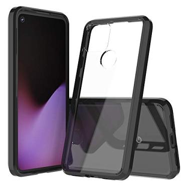 Imagem de Mobile phone accessories Para TPU à prova de arranhões do for Google Pixel 5 + capa protetora de acrílico phone case