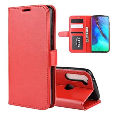 Imagem de YUNCHAO Caixa de telefone Para Motorola Moto G Stylus R64 Texture Capa protetora horizontal única com suporte e slots de cartão, carteira e porta-retratos capa para celular