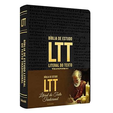 Imagem de Bíblia de Estudo Ltt – Bíblia Literaldo Texto Tradicional Preta capa PU