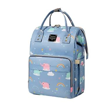 Imagem de NUTOT mochila maternidade impermeavel,bolsa mochila maternidade,Dois ganchos de carrinh...