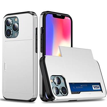 Imagem de Porta-cartão de crédito carteira para telefone com slot de identificação para iphone 13 pro 11 12 pro max xr x xs max 7 8 plus capa, t5, para iphone 11