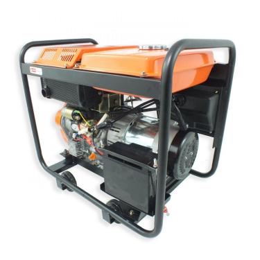 Imagem de Gerador a Diesel VGE6000D 4 Tempos 10HP Partida Elétrica Vulcan Trent Laranja