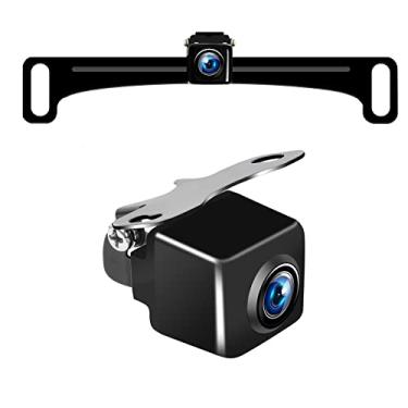 Imagem de PARKVISION Placa de licença de câmera de reserva, qualidade de imagem HD, CVBS 960H/AHD 720P sistema de câmera traseira de engate de ângulo amplo de 160 graus para carros caminhões SUV RV Van