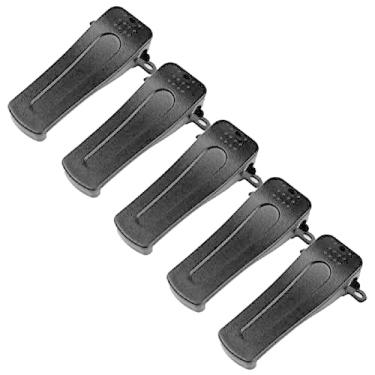 Imagem de MOOKEENONE 5 x clipe de cinto Walkie Talkie para suporte de alto-falante para Retevis