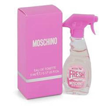 Imagem de Moschino Fresh Couture Pink Eau De Toilette Mini Splash para mulheres, 5 ml, tamanho de viagem